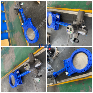 dn500青島水泥廠電動(dòng)暗桿刀閘閥